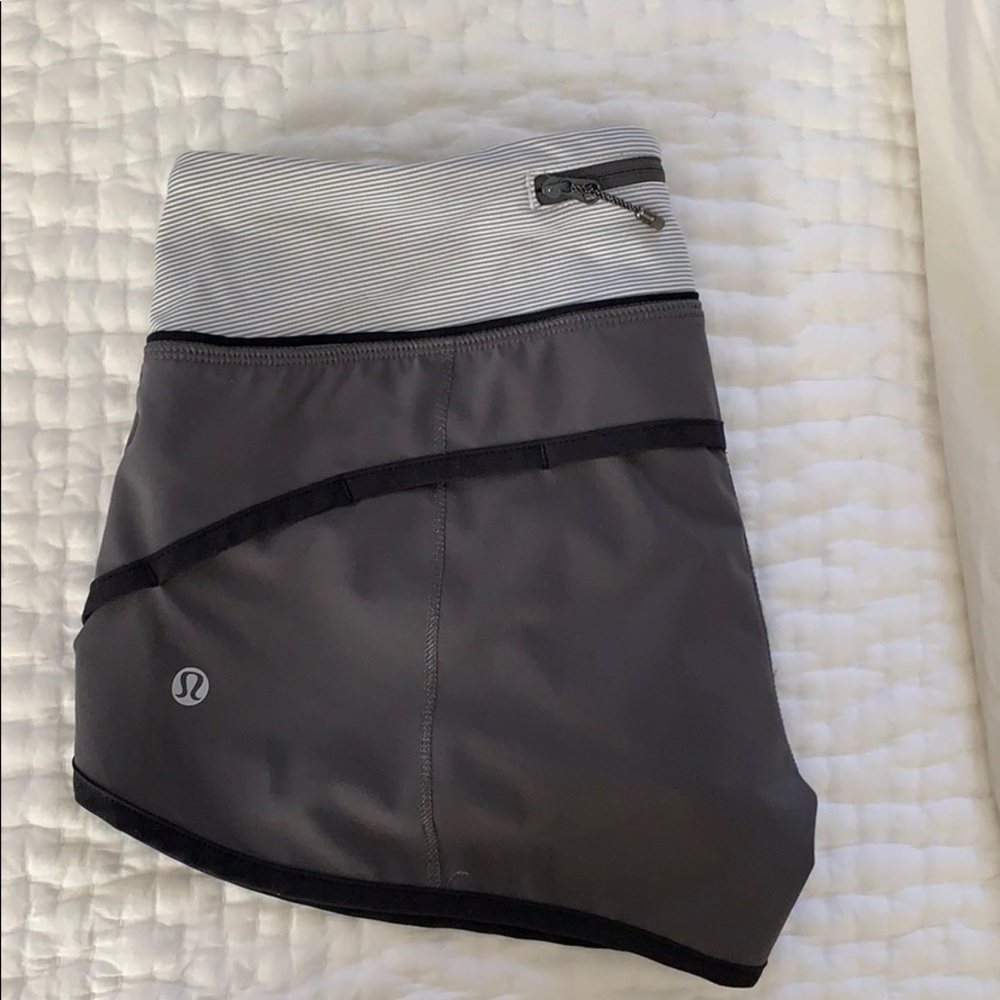 Lululemon 3” running shorts